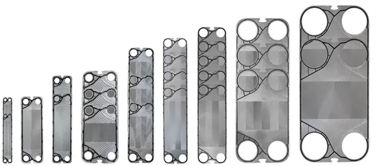 M6m Ersatz-SS316L-Plattenwärmetauscher für die Schifffahrtsindustrie