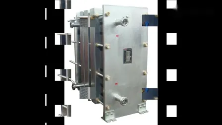 Dichtungsplattenwärmetauscher für die Kühlung des Endprodukts Milch/Saft